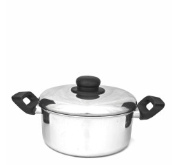 ALUM.CACAROLA LUXO C/2 ALÇAS Nº22 3000ML 129